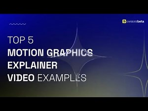 5 Best Motion Graphics Explainer Video Examples | B2B SaaS | | Vol. 1