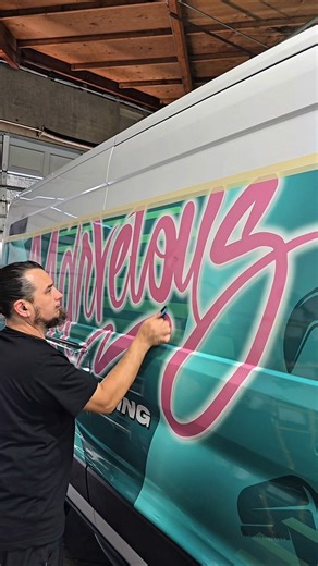 Ford Transit Wrap Installation for Marvelous Plumbing | Clean Backing Paper Peel & Smooth Squeegee