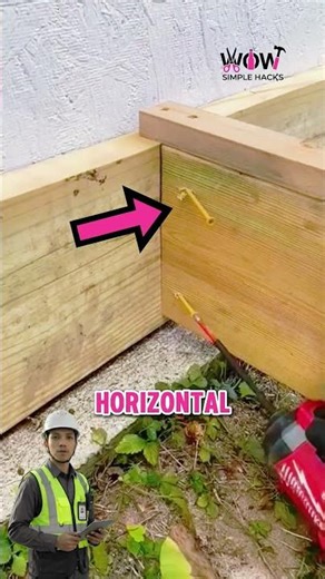 Genius Angled Wood Joint Screw Trick