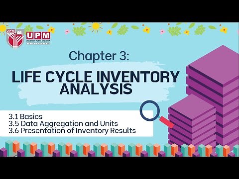 Chapter 3 - Life cycle inventory (LCI) - Basic, data aggregation & presentation of inventory results