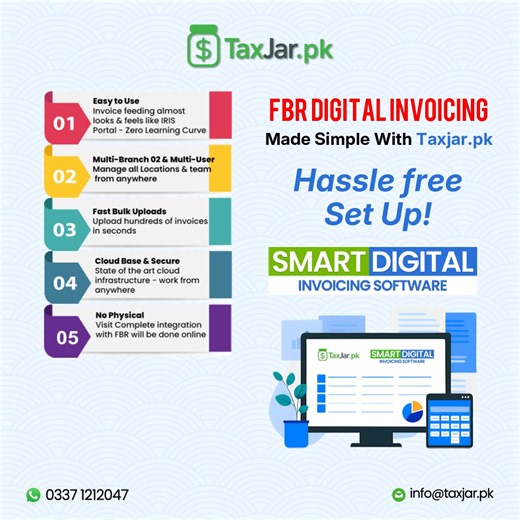 24 reactions · 31 shares |  FBR Digital Invoicing Compatible...