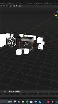 unityロゴアニメーション例作り方後半