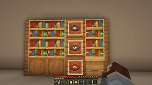 Minecraft | Simple Bookshelf | How to Build #3