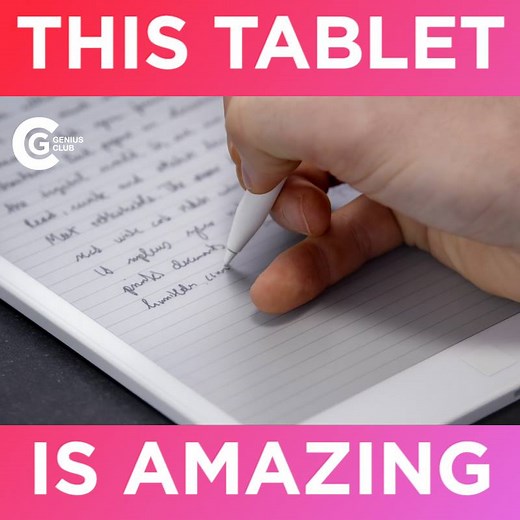 This tablet feels like paper! | Genius Club - Asia