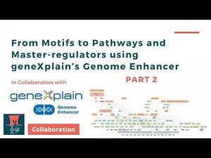 From Motifs to Pathways and Master-regulators (RNA-Seq + ChIP-Seq) using Genome Enhancer - PART 2