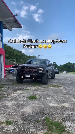 BIG BIG RAPTOR Unuh a call town probox🤣 #fyp #jamaica #car #cars | Ford Ranger