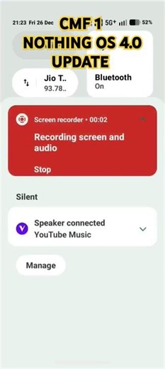 cmf 1 nothing os 4 Update | Android 16 #cmfbynothing
