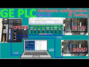 Proficy Machine Edition & Proficy HMI Workbench how to create the program start/stop motors sequence