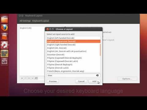 Ubuntu 12.10 - Changing Keyboard Layout
