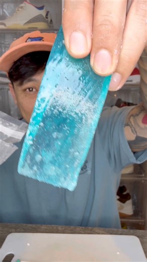 SILKY GEM BLUE RASPBERRY 💎🍬🔪 CLUSTER Link in bio✨ #asmr #asmrvideo #asmrsounds #satisfying #candy | FoodyLey