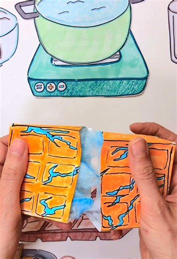 Angel Hair Schokoladenbar aus Papier | ASMR Video