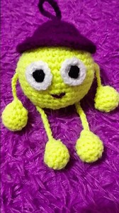 How to crochet cute#keychain😍