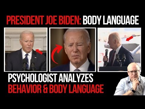 Decoding President Biden: Body Language Analysis from Speeches to Interviews