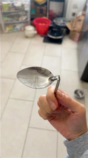Bending a spoon