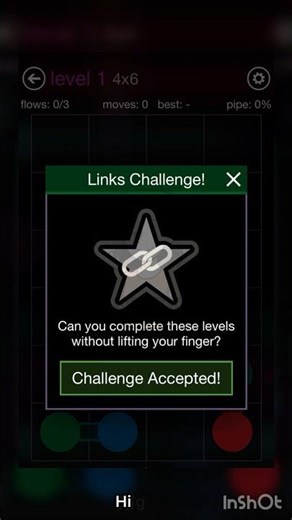 Flow free- loops beginner #shorts #flowfree #thepuzzledme #games #puzzlegame #funpuzzles