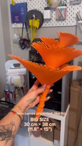 Glow Alien Wall Plant – 3D Printed Fantasy Glow Decor - Etsy