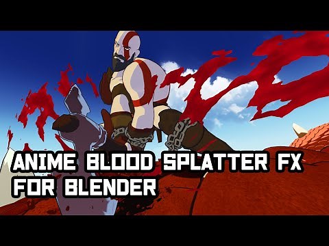 Tutorial: Anime Blood splatter FX in blender