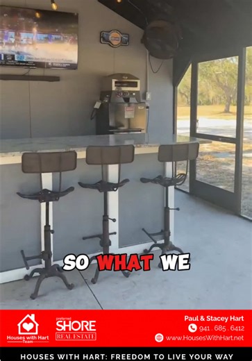 Cook shack goals. 🔥 One of the best parts of non-HOA living is the freedom to build and use your property in ways that fit your lifestyle - whether that’s a cook shack, workshop, barn, or space to gather with family and friends. When you own land without restrictions, your property works for you, not the other way around. Ready for room to spread out and create something of your own? Let’s talk about what’s possible. Freedom to live your way. #NonHOALiving #RuralLifestyle #HousesWithHart #Flori
