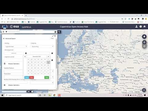 Download Citra SENTINEL via SCIHUB Copernicus