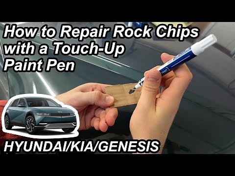 How to Use a Touch Up Paint Pen on a Hyundai, Kia or Genesis Car