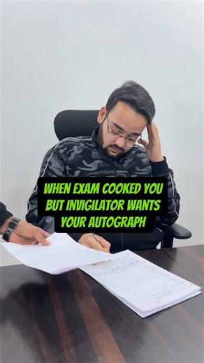 The Multi Tasker | Abhi lelo saare sign😂 #school #student #exam #boardexam #reelsinstagram | Instagram