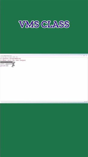 Python Trick Question #2 #computereducation