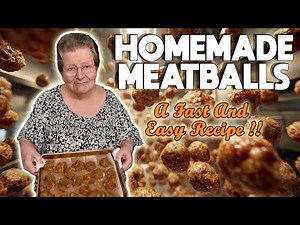 Homemade Meatballs That Will Wow Your Family!