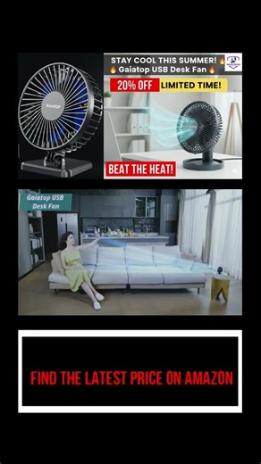 Top Ergonomist Reveals BEST Desk Cooling Hacks with Gaiatop USB Fan