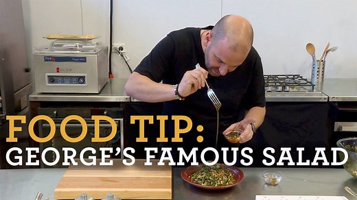 George Calombaris's grain salad has been a crowd favourite for years! Learn how to make it with some exclusive tips and tricks from the man himself! 😉 | MasterChef Australia