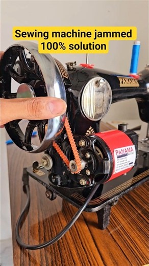 Sewing machine jammed 100% solution | Learn how to fix a suddenly jammed machine #sewingmachine