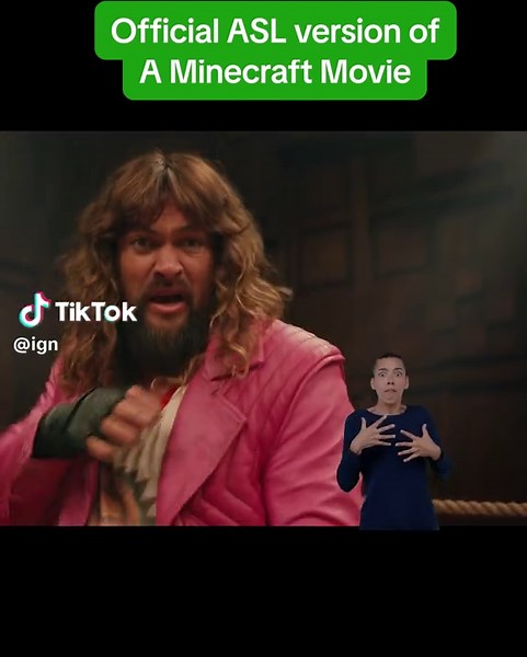 A Minecraft Movie will stream on Max on June 20 along with an American Sign Language (ASL) version of the film performed by Deaf ASL Interpreter Sophia Morales. Here is a clip of the CHICKEN JOCKEY scene from the ASL version! #minecraft #aminecraftmovie #chickenjockey #streaming #asl #americansignlanguage #hbo #max #hbomax #ign #movies #movie