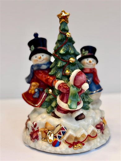 Bavarian Heritage Collection Snowmen Music Box - Etsy