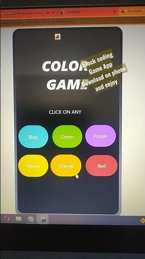 Make App, Block coding #codingbasics #thunkable #codingclass#codingfun #beginnertointermediate