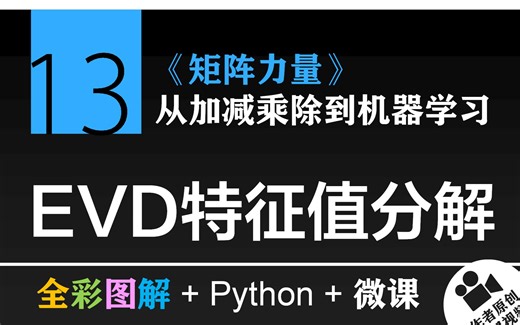Chapter 13 EVD特征值分解 | 《矩阵力量》 | 鸢尾花书：从加减乘除到机器学习