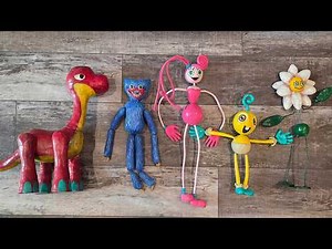 Making DIY Poppy Playtime Toy Figures