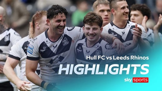 Hull FC 24-16 Leeds Rhinos | Super League highlights