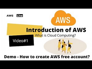 1. AWS Introduction, Cloud Computing, Create free AWS account