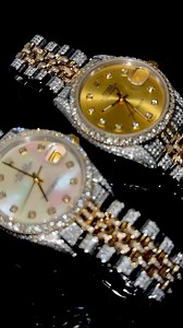 Rolex 36mm quicksets with Original bands #rolex #wristwatch #gold #jewelry #diamonds #satisfying | Sköll Collection
