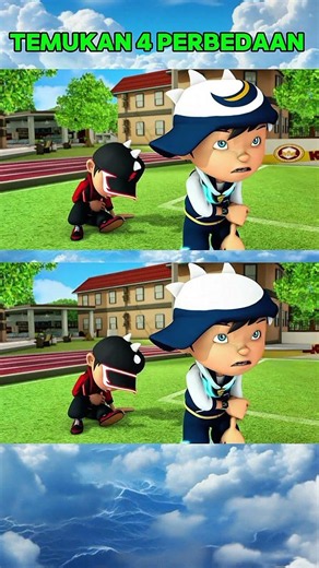 ayo temukan 4 perbedaan di gambar Boboiboy ini#viralvideo#funny#memes#shorts#meme