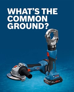 Did you spot it? 🤔 All Bosch 18V tools have shared the same battery platform since 2008. Whether it's the NEW powerful angle grinder, the NEW durable crimping tool, or any Bosch Professional 18V tool, we’ve made it easier for you! https://utm.io/uhZhh | Bosch Professional Power Tools and Accessories