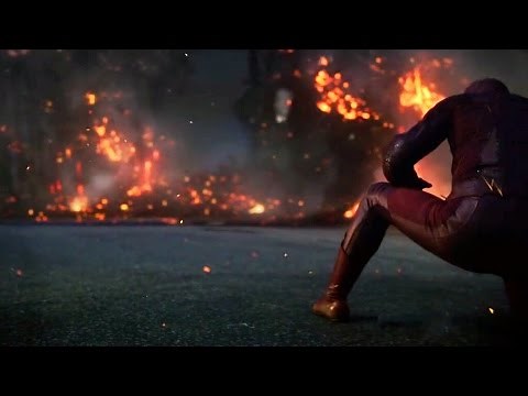 Barry Vs Savitar Fight Scene THE FLASH S03E21 HD