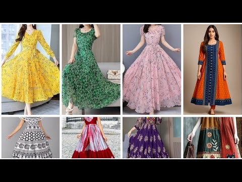Modern Frock Design | Printed Frock Design 2025 | New Simple Frock Design