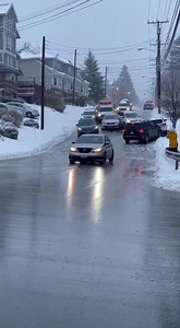 285K views · 171 reactions | Icy Intersection Turns Into Sliding Trap...