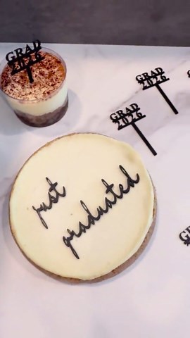 Graduation Cake Topper Set | Class of 2026 Dessert Decor - Etsy