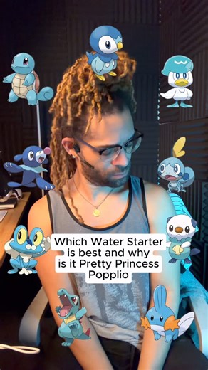 Stoney | That Nerd and Creator on Instagram: "Best Water Starter Pokémon (And Why It’s Pretty Princess Popplio) Alright… let’s settle it: the best Water starter Pokémon is Popplio. Pretty princess. Dramatic performer. Icon behavior. 💅🌊 Who’s your pick—Squirtle, Mudkip, Piplup, Froakie— and why? #Pokemon #WaterStarter #Popplio #PokemonStarters #nerdandcreator"