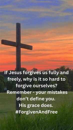 Your mistakes don't define you. His grace does. #ChristTheServant #ForgivenAndFree #Grace #JesusForgivesUsFully | Christ the Servant Lutheran Church | Facebook