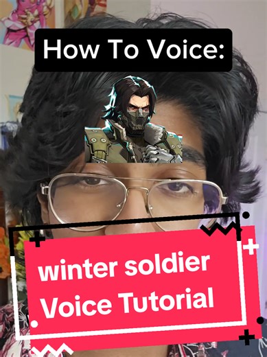 Winter Soldier Marvel Rivals Voice Tutorial #wintersoldier #marvelrivals #gaming #voiceimpression #fyp