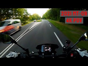 YAMAHA MT-09 2021 | ACCELERATION | QUICKSHIFTER [POV 4K - PURE SOUND]