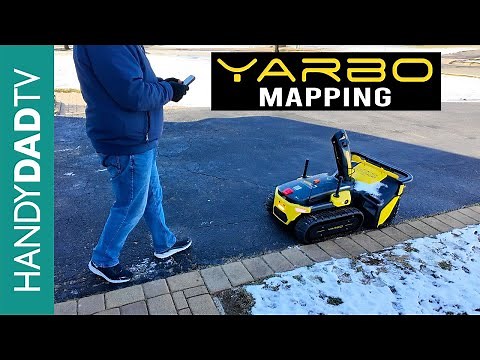 YARBO Snowblower Setup and Mapping