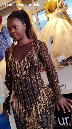 Dressed by @TANTA GLAMA BRIDALS&EVENTS, dear my Bagoles we are located at the New pioneer mall shop PD15 #fyp